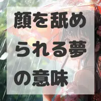 顔を舐められる夢のサムネイル画像