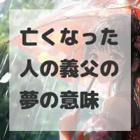 亡くなった人の義父の夢のサムネイル画像