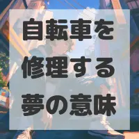 自転車を修理する夢のサムネイル画像