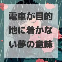 電車が目的地に着かない夢のサムネイル画像