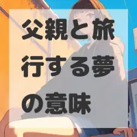 父親と旅行する夢のサムネイル画像