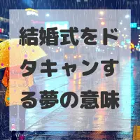 結婚式をドタキャンする夢のサムネイル画像