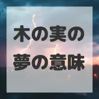 木の実の夢のサムネイル画像