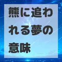 熊に追われる夢のサムネイル画像