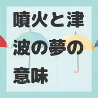 噴火と津波の夢のサムネイル画像