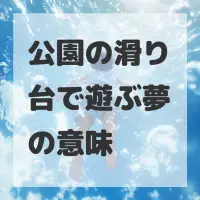 公園の滑り台で遊ぶ夢のサムネイル画像
