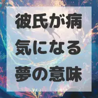 彼氏が病気になる夢のサムネイル画像