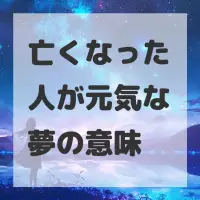 亡くなった人が元気な夢のサムネイル画像