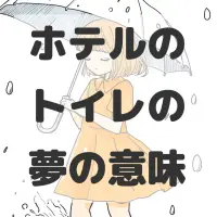 ホテルのトイレの夢のサムネイル画像