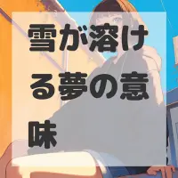 雪が溶ける夢のサムネイル画像