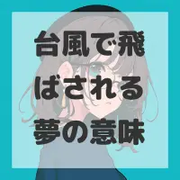 台風で飛ばされる夢のサムネイル画像