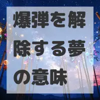爆弾を解除する夢のサムネイル画像