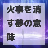 火事を消す夢のサムネイル画像