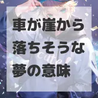 車が崖から落ちそうな夢のサムネイル画像