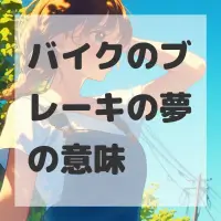 バイクのブレーキの夢のサムネイル画像