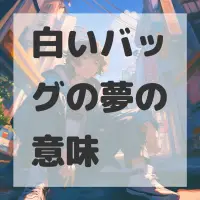 白いバッグの夢のサムネイル画像