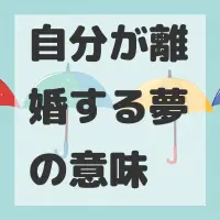 自分が離婚する夢のサムネイル画像