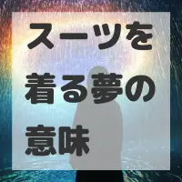 スーツを着る夢のサムネイル画像