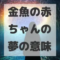 金魚の赤ちゃんの夢のサムネイル画像