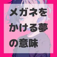 メガネをかける夢のサムネイル画像