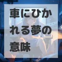 車にひかれる夢のサムネイル画像