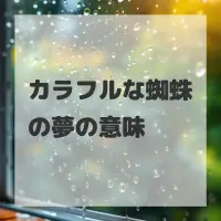 カラフルな蜘蛛の夢のサムネイル画像