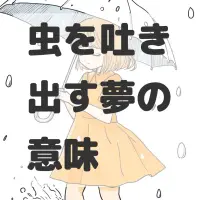 虫を吐き出す夢のサムネイル画像