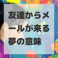 友達からメールが来る夢のサムネイル画像