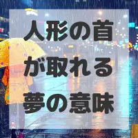 人形の首が取れる夢のサムネイル画像