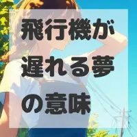 飛行機が遅れる夢のサムネイル画像
