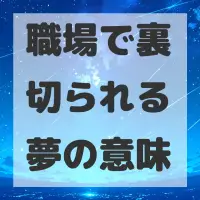 職場で裏切られる夢のサムネイル画像