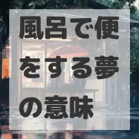 風呂で便をする夢のサムネイル画像