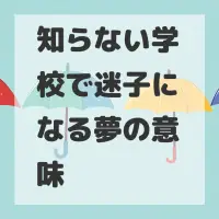 知らない学校で迷子になる夢のサムネイル画像