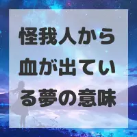 怪我人から血が出ている夢のサムネイル画像