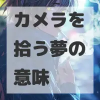カメラを拾う夢のサムネイル画像
