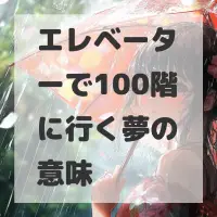 エレベーターで100階に行く夢のサムネイル画像