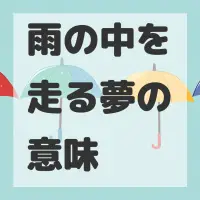 雨の中を走る夢のサムネイル画像