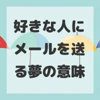 好きな人にメールを送る夢のサムネイル画像