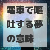 電車で嘔吐する夢のサムネイル画像