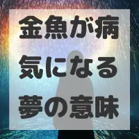 金魚が病気になる夢のサムネイル画像