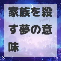 家族を殺す夢のサムネイル画像