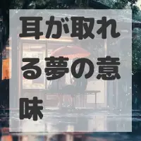 耳が取れる夢のサムネイル画像