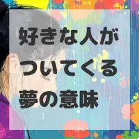 好きな人がついてくる夢のサムネイル画像