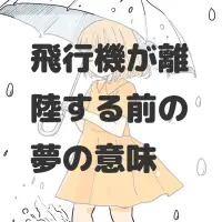 飛行機が離陸する前の夢のサムネイル画像