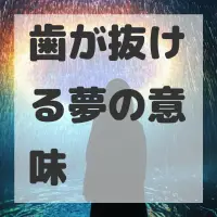 歯が抜ける夢のサムネイル画像