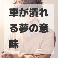 車が潰れる夢のサムネイル画像