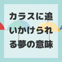 カラスに追いかけられる夢のサムネイル画像