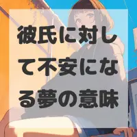 彼氏に対して不安になる夢のサムネイル画像