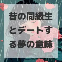 昔の同級生とデートする夢のサムネイル画像
