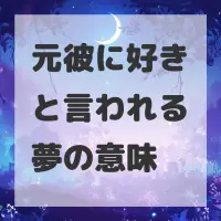 元彼に好きと言われる夢のサムネイル画像